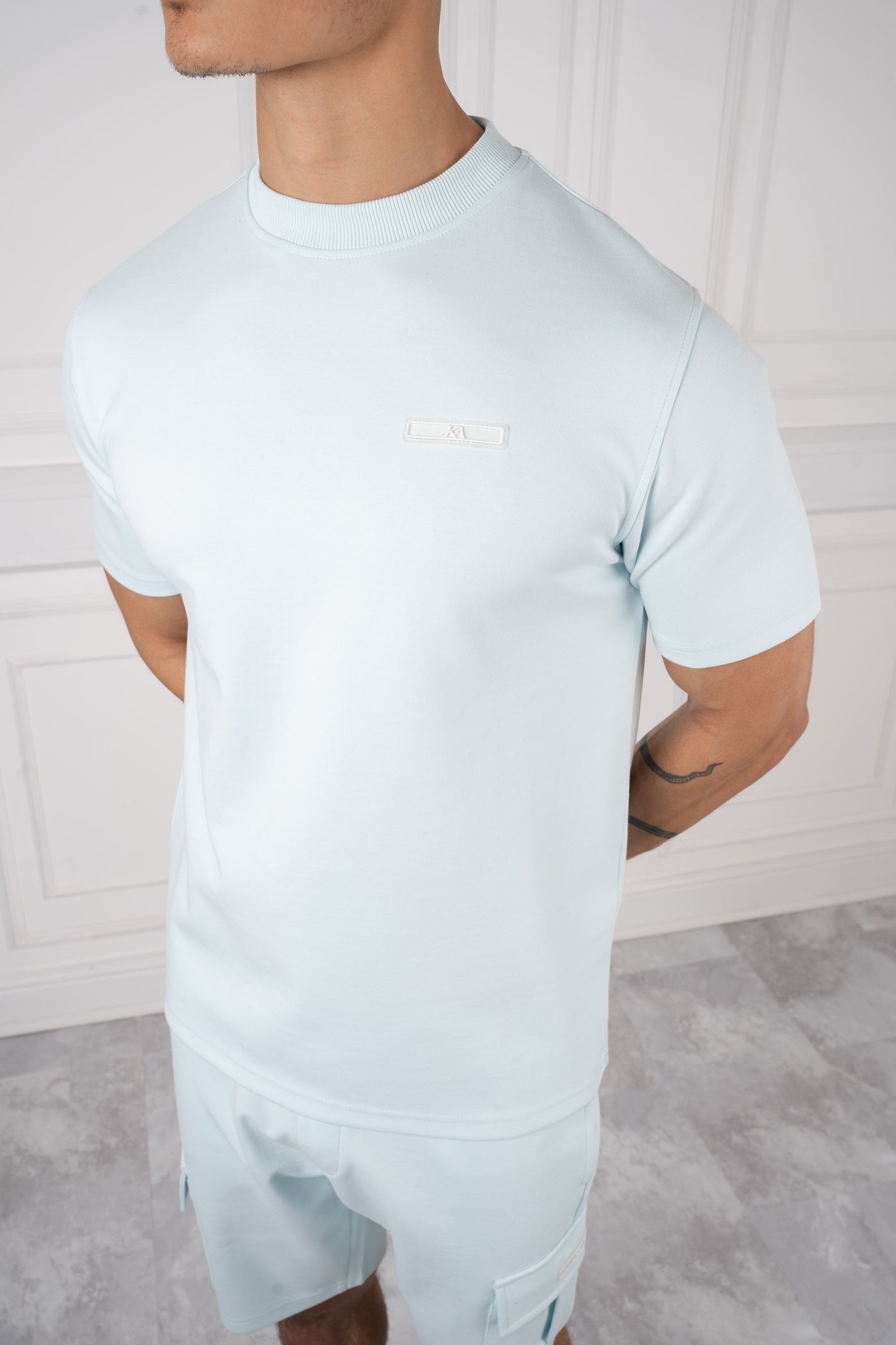 CONJUNTO ESSENTIAL FIT - AZUL CIELO