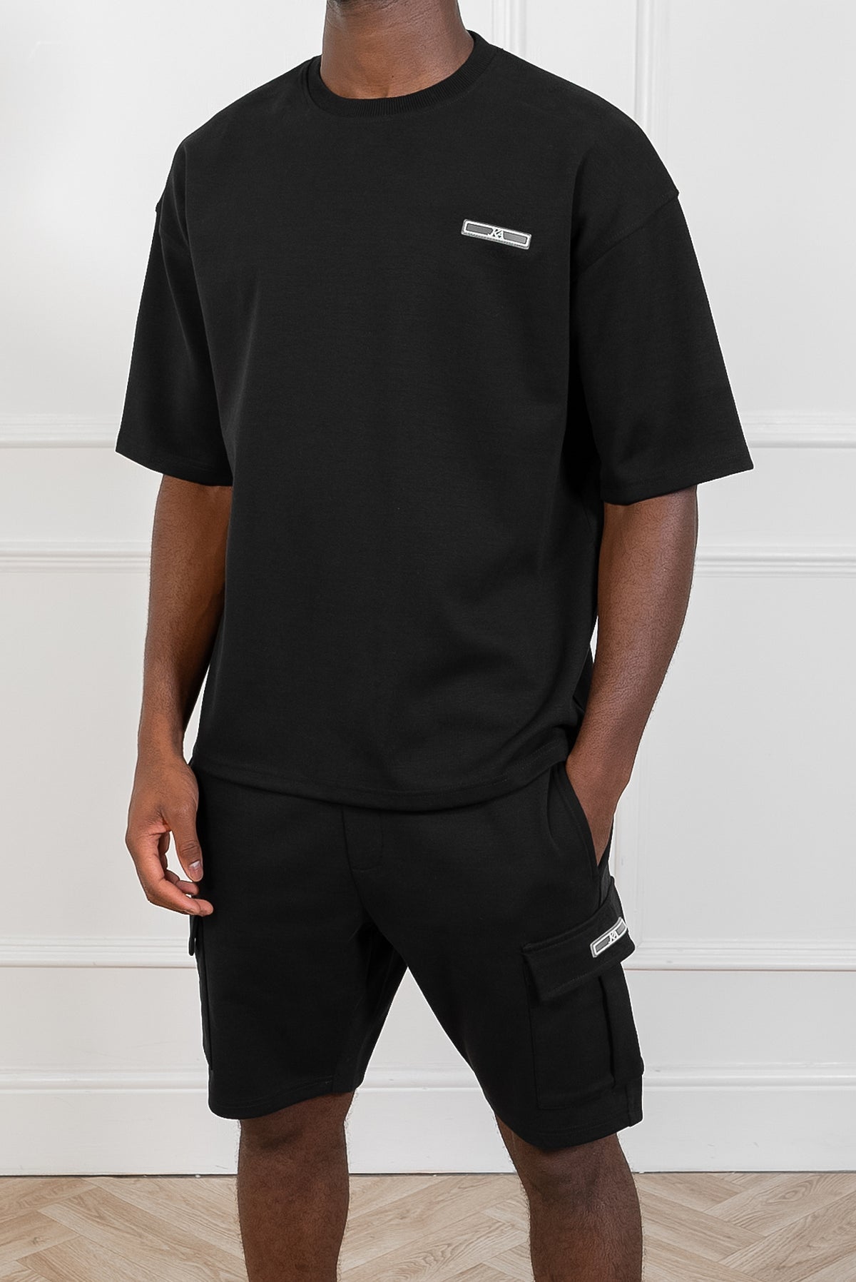 CONJUNTO OVERSIZE ESSENTIAL FIT - NEGRO
