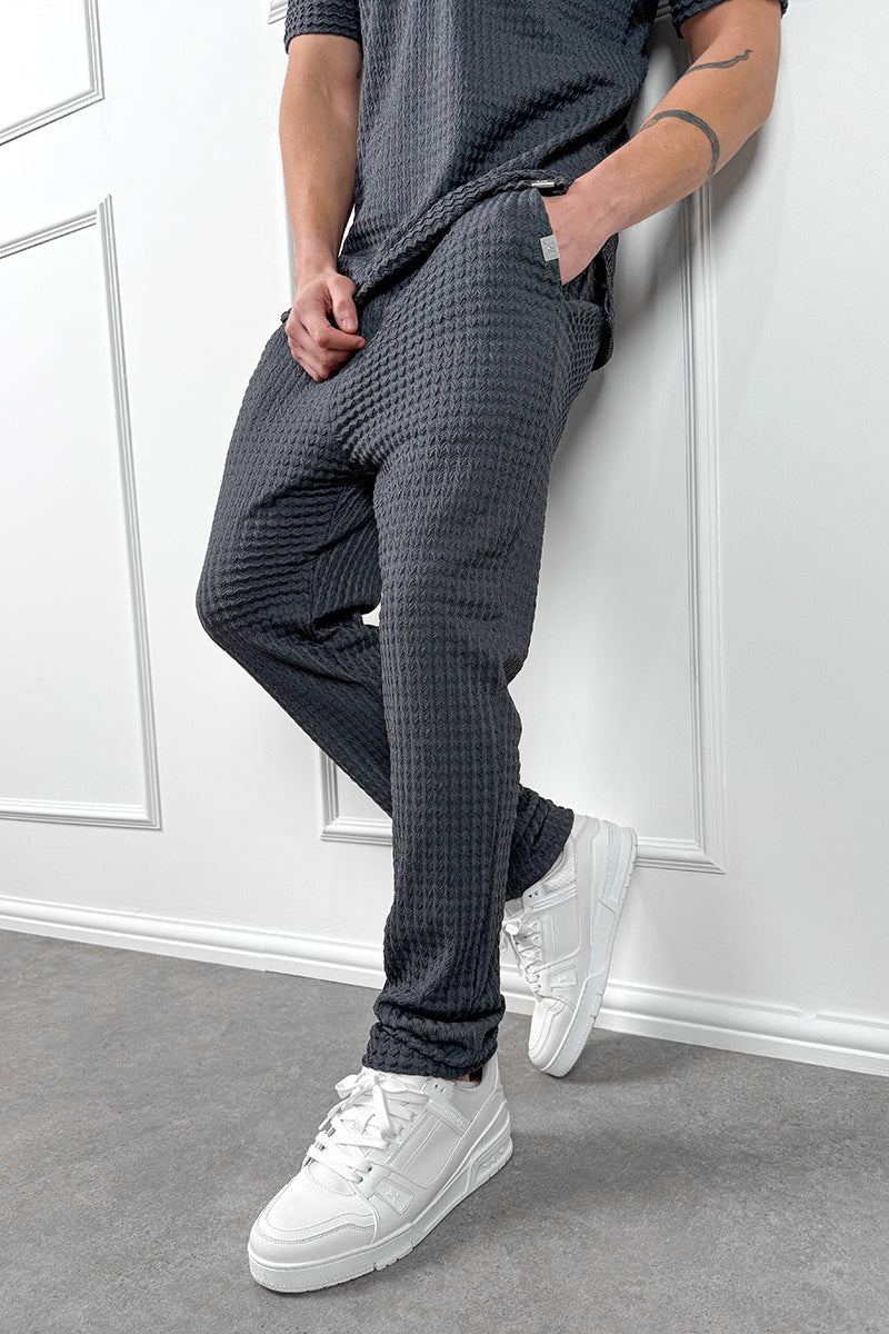 CONJUNTO RELIEF OPEN NECK - GRIS PLATA