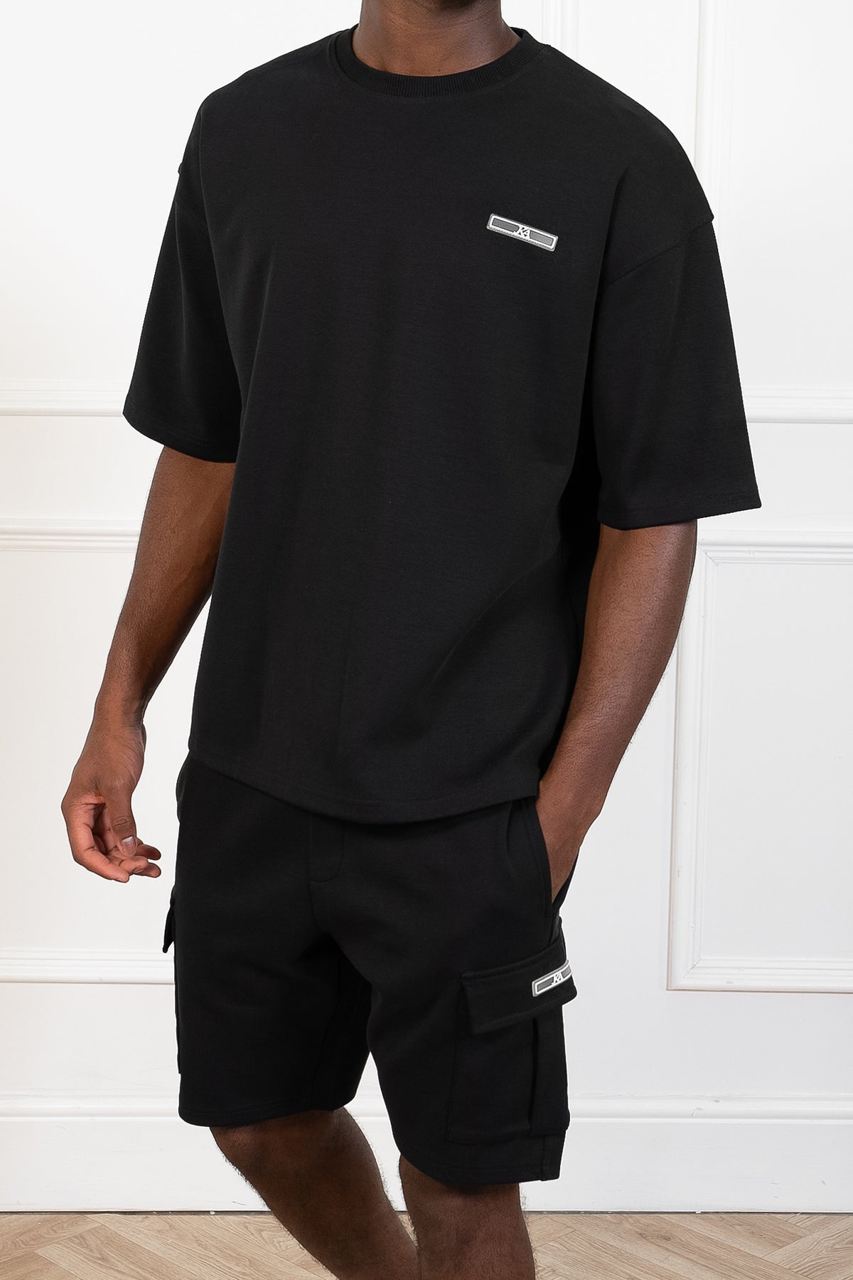 CONJUNTO OVERSIZE ESSENTIAL FIT - NEGRO