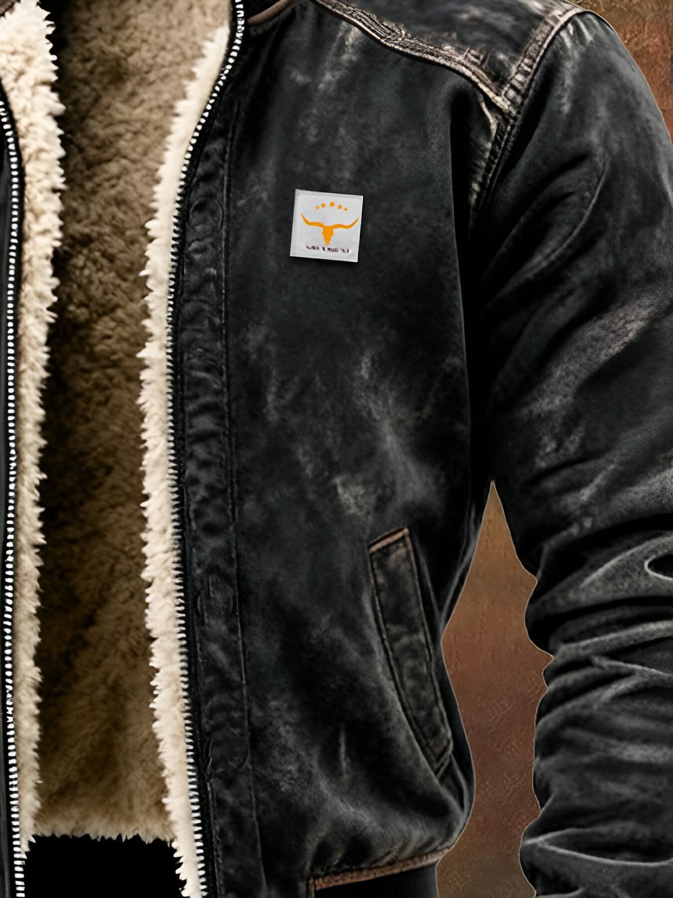 RICARDO™ l CHAQUETA DE CUERO TÉRMICO