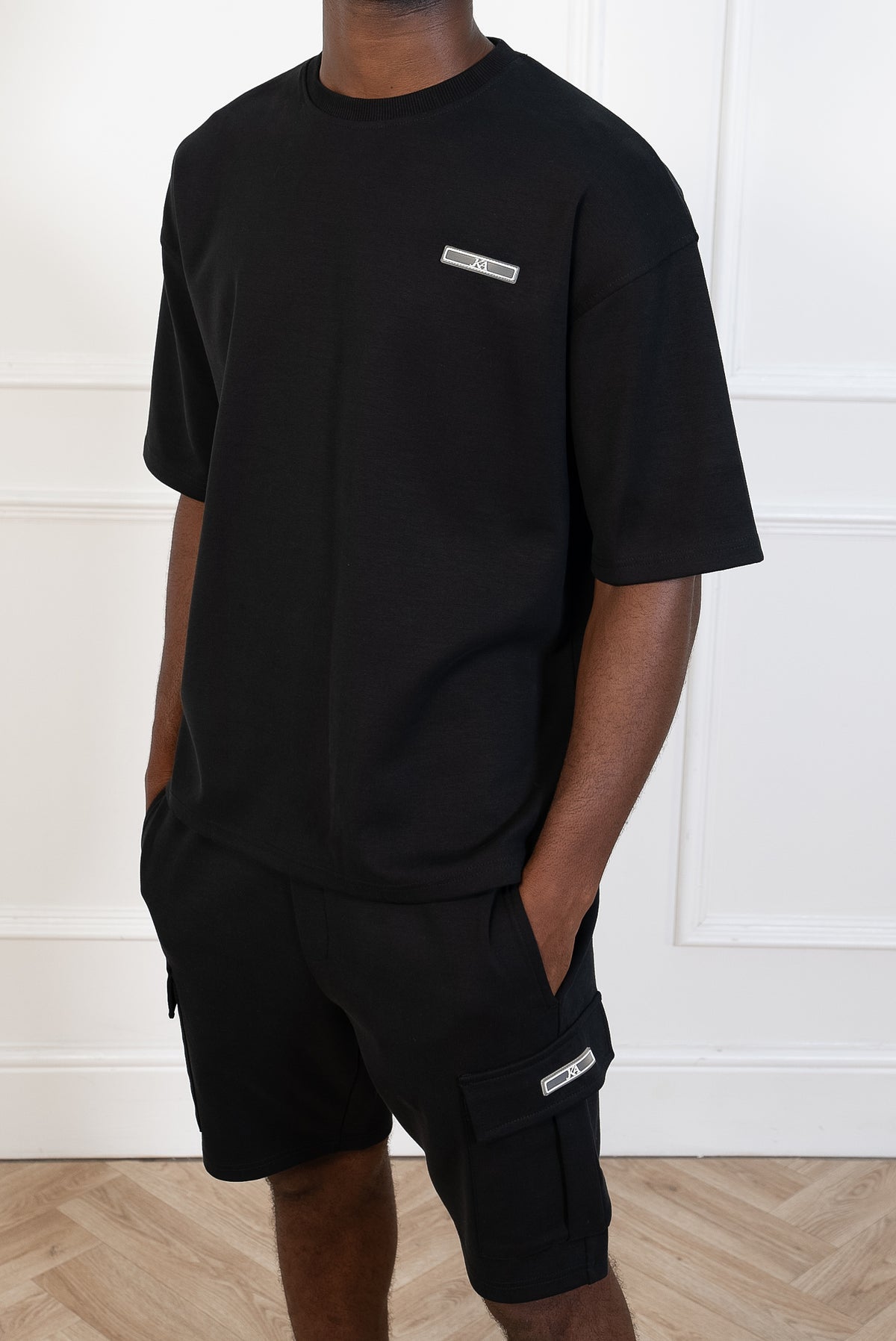 CONJUNTO OVERSIZE ESSENTIAL FIT - NEGRO