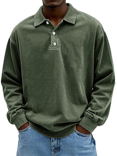 Nord™ l Polo vintage de manga larga