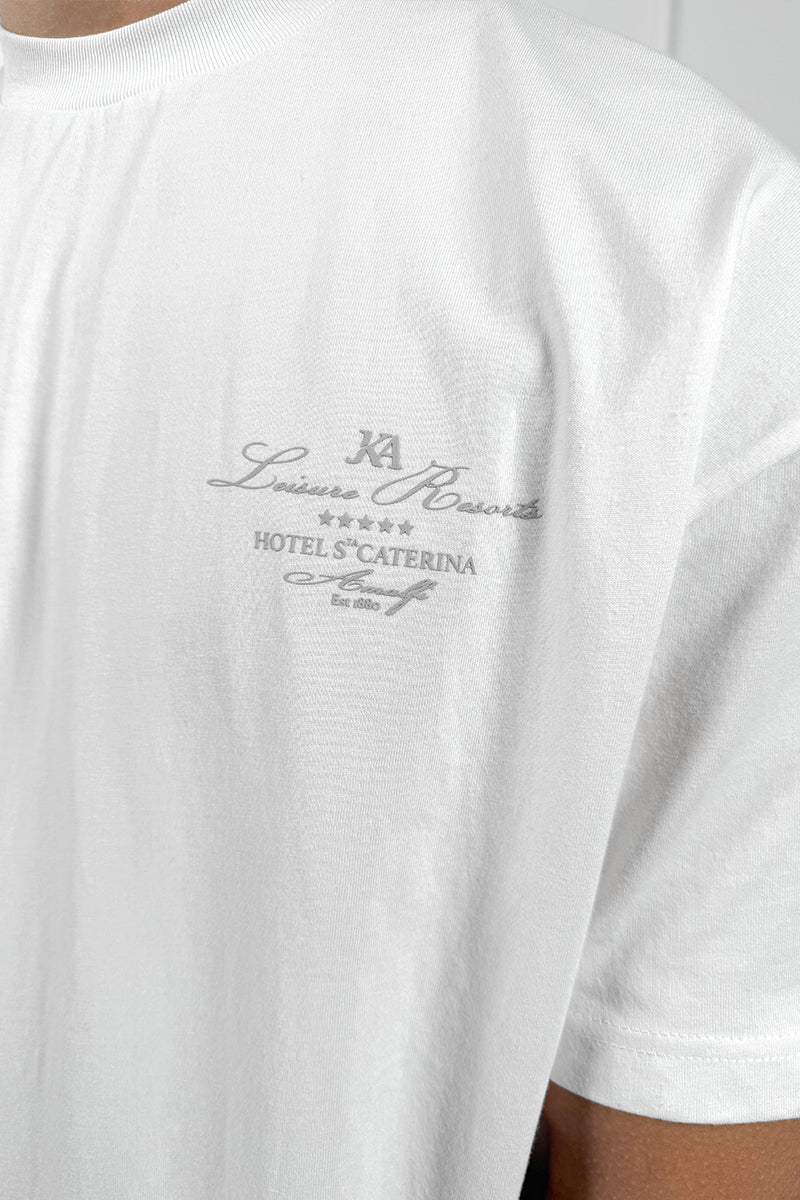 CONJUNTO OVERSIZE WRITING - BLANCO