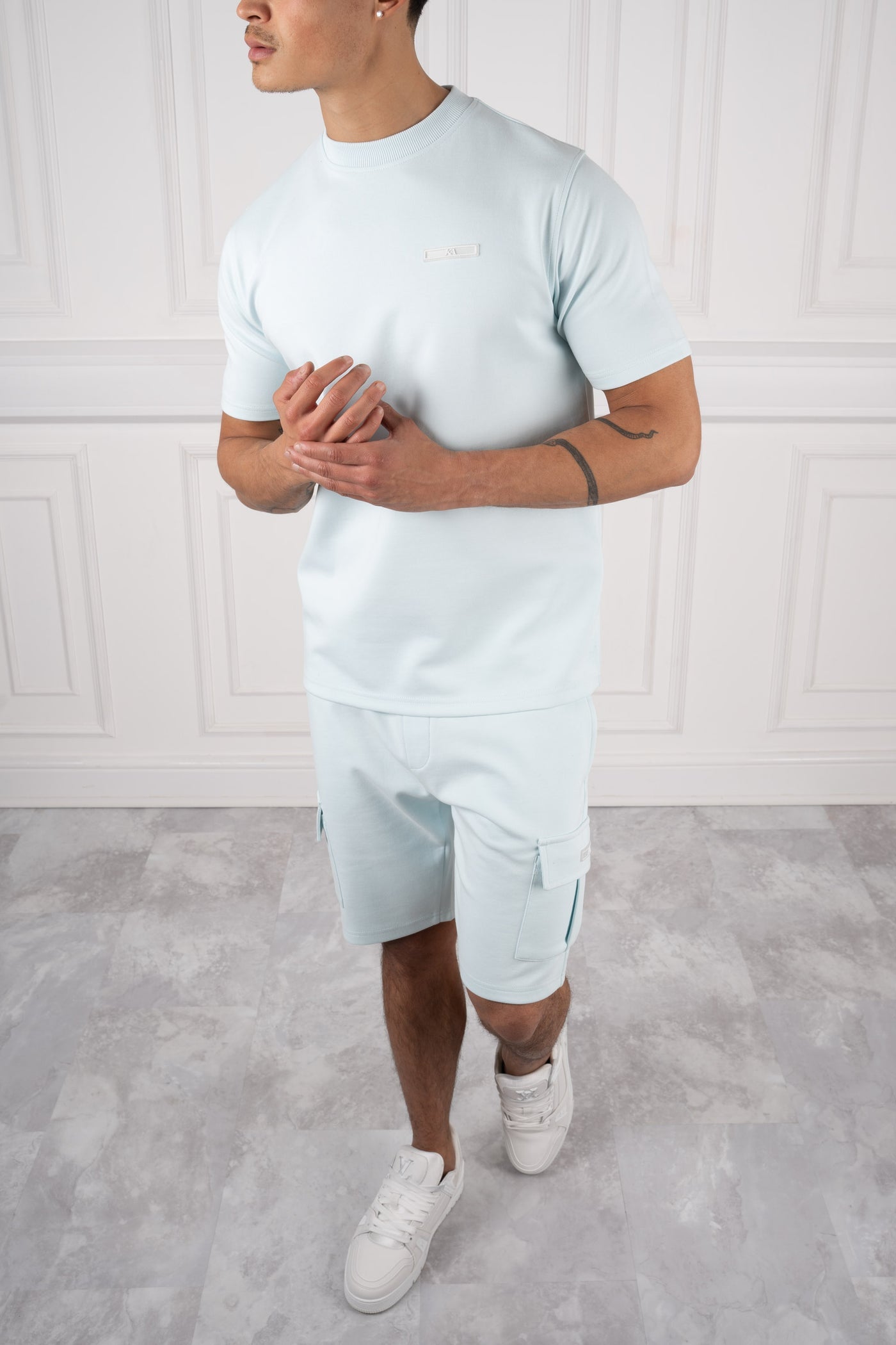 CONJUNTO ESSENTIAL FIT - AZUL CIELO