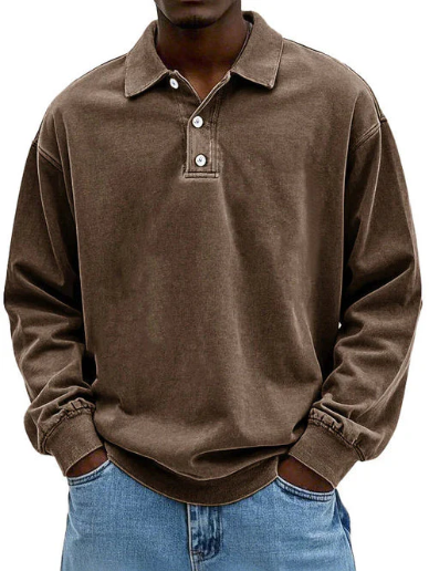 Nord™ l Polo vintage de manga larga