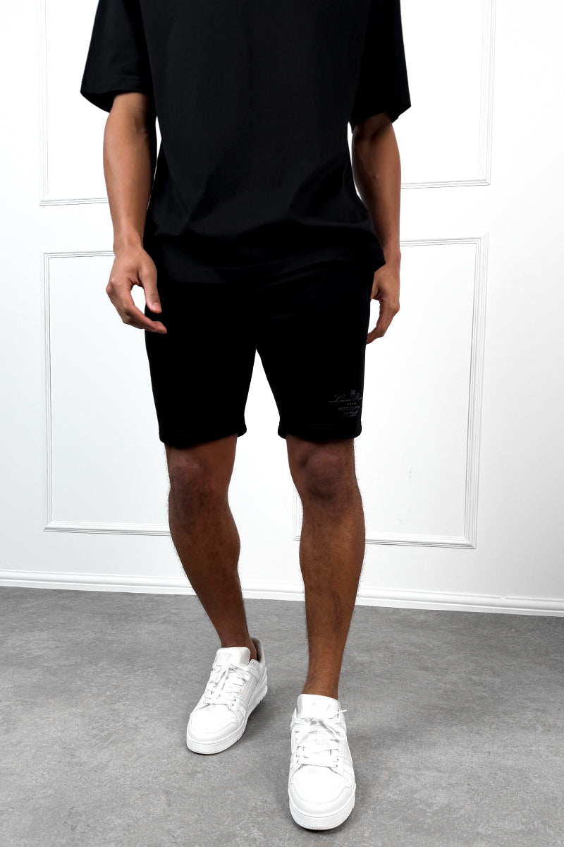CONJUNTO OVERSIZE WRITING - NEGRO