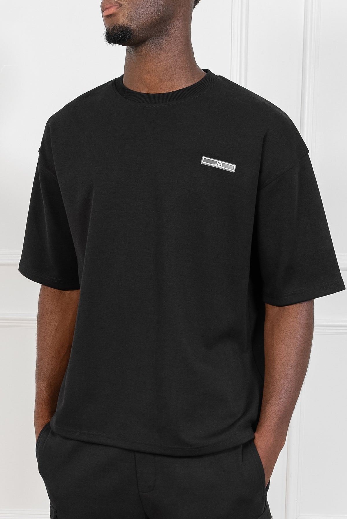 CONJUNTO OVERSIZE ESSENTIAL FIT - NEGRO