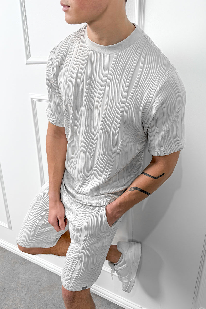 CAMISETA WAVE SLIM FIT - GRIS