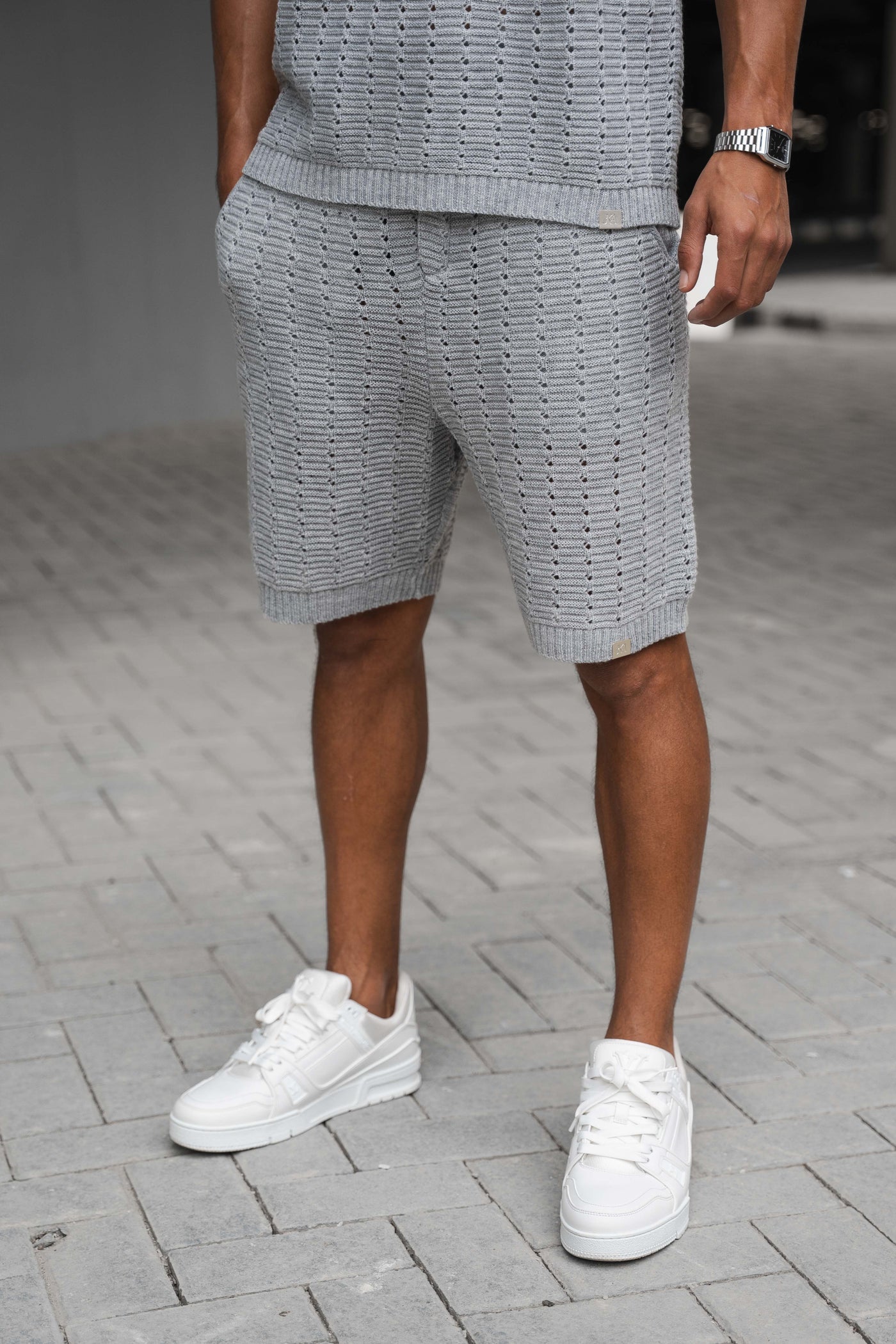 CONJUNTO BOXY HOLE - GRIS