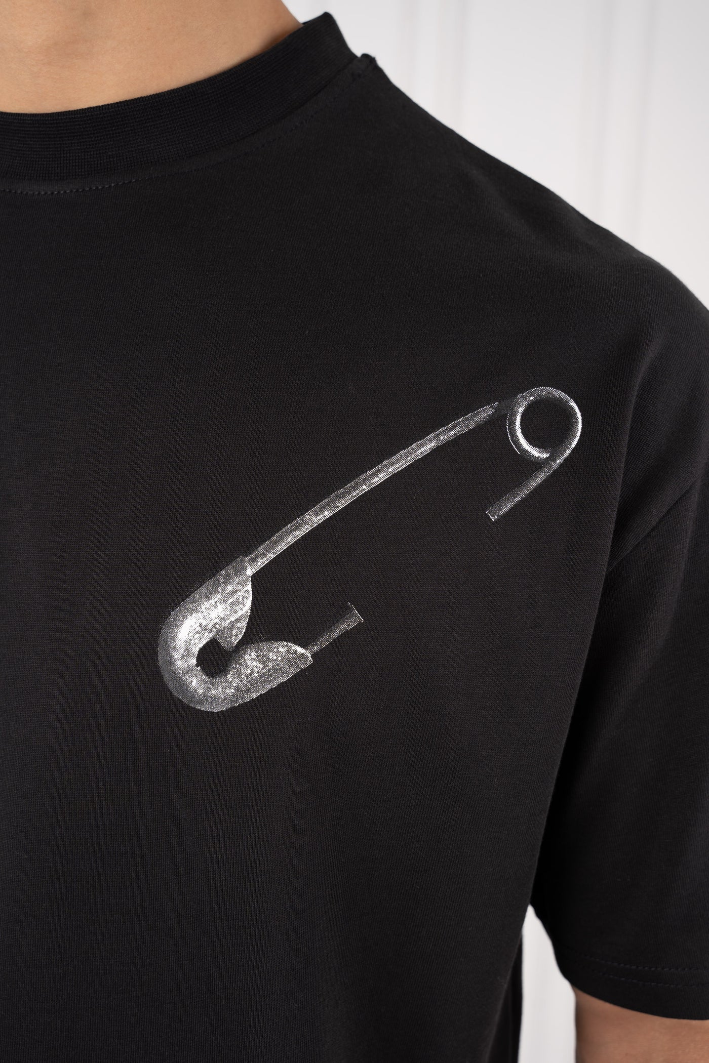 CAMISETA OVERSIZED CLIP - NEGRA
