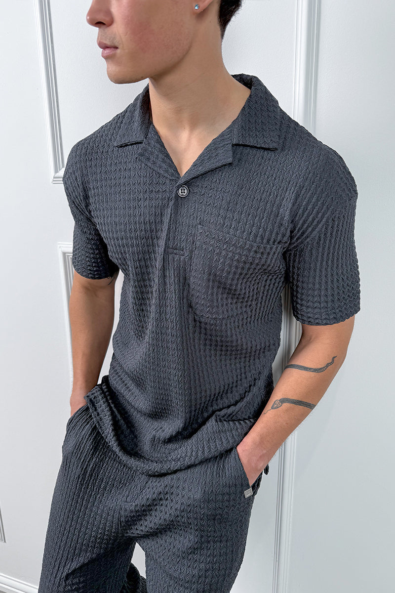 POLO EXCLUSIVE TAYLOR - GRIS PLATA