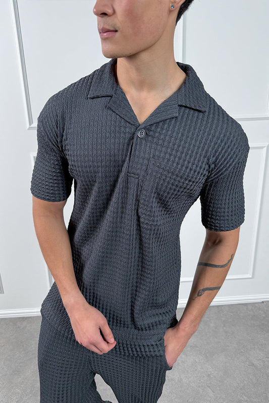 POLO EXCLUSIVE TAYLOR - GRIS PLATA