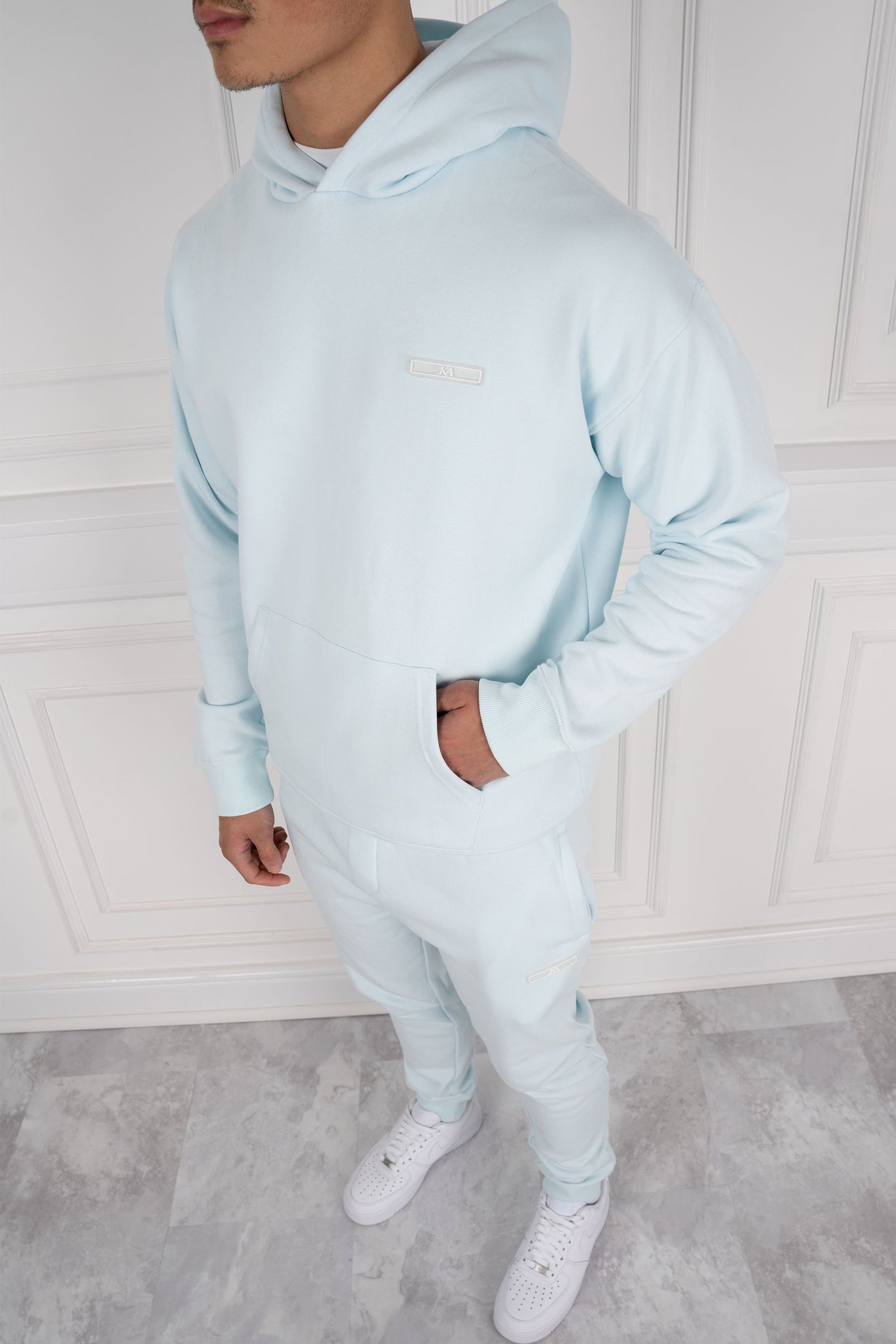 CHÁNDAL NEW YORK HOODIE - AZUL CIELO