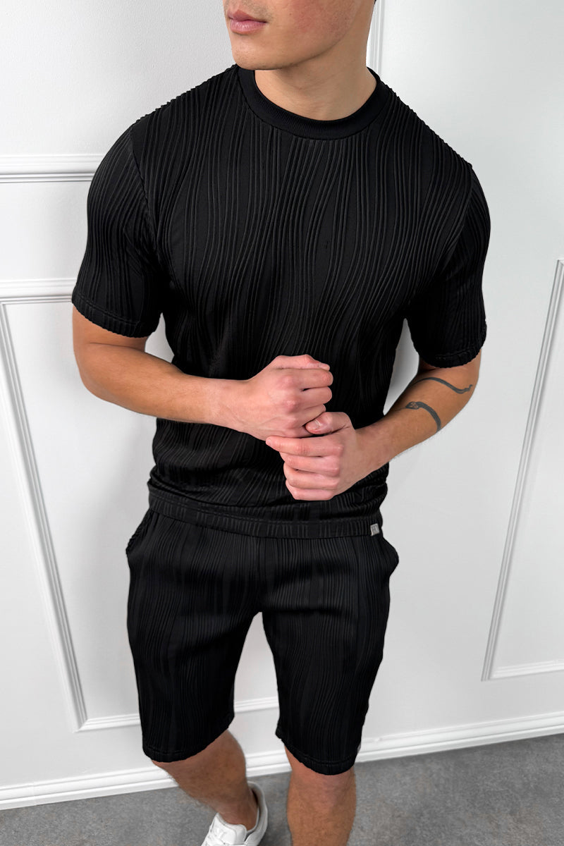 CAMISETA WAVE SLIM FIT - NEGRA