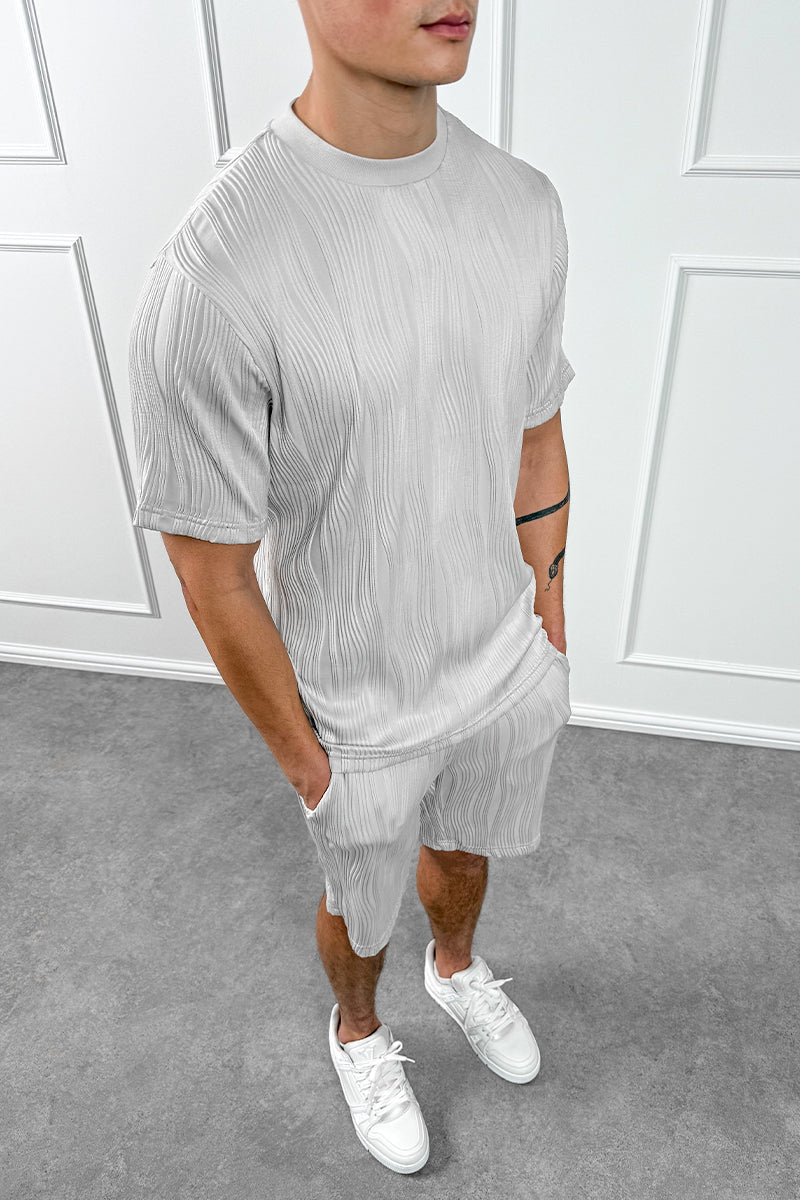 CAMISETA WAVE SLIM FIT - GRIS