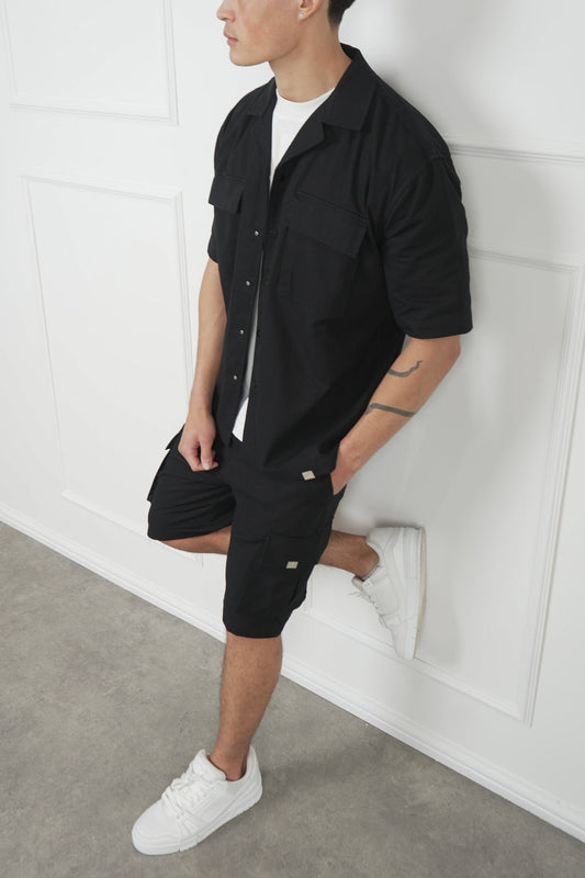 CONJUNTO CALIFORNIA OVERSIZE - NEGRO