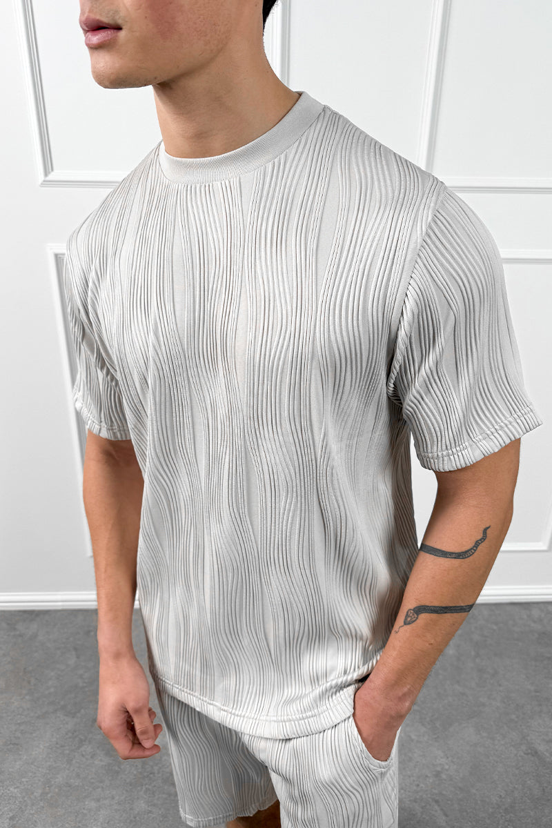 CAMISETA WAVE SLIM FIT - GRIS