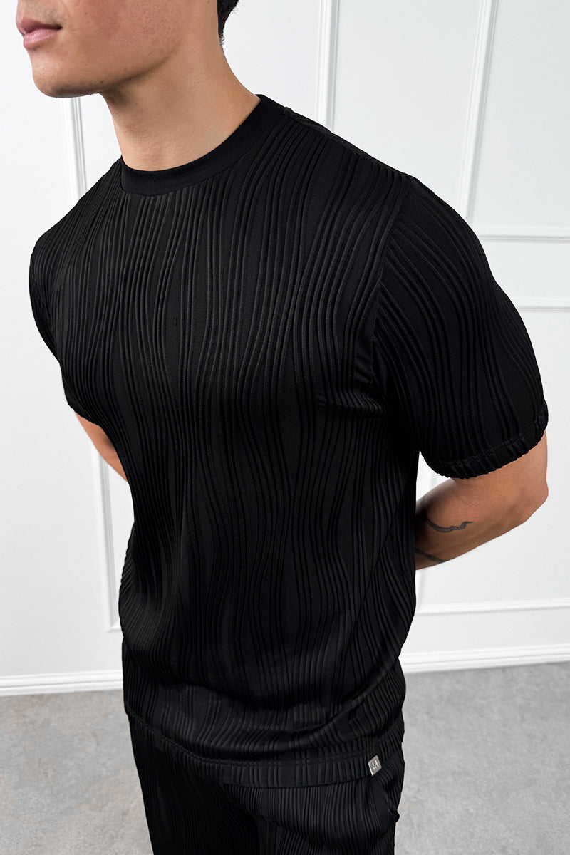 CAMISETA WAVE SLIM FIT - NEGRA