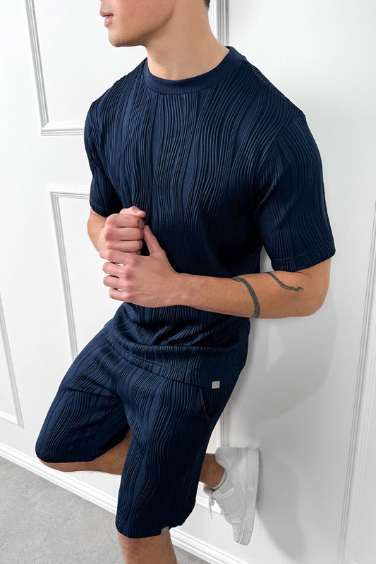 CONJUNTO WAVE SLIM FIT - NAVY