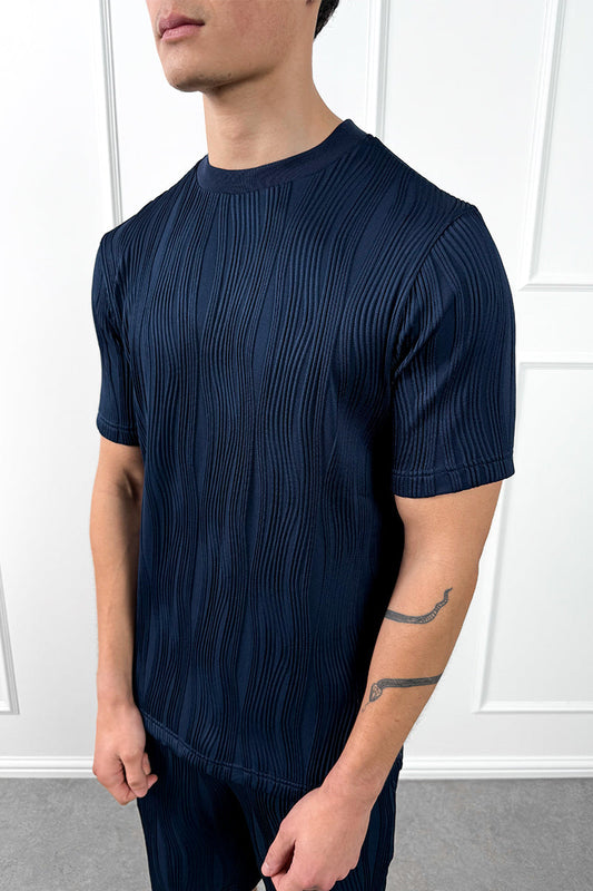 CAMISETA WAVE SLIM FIT - NAVY
