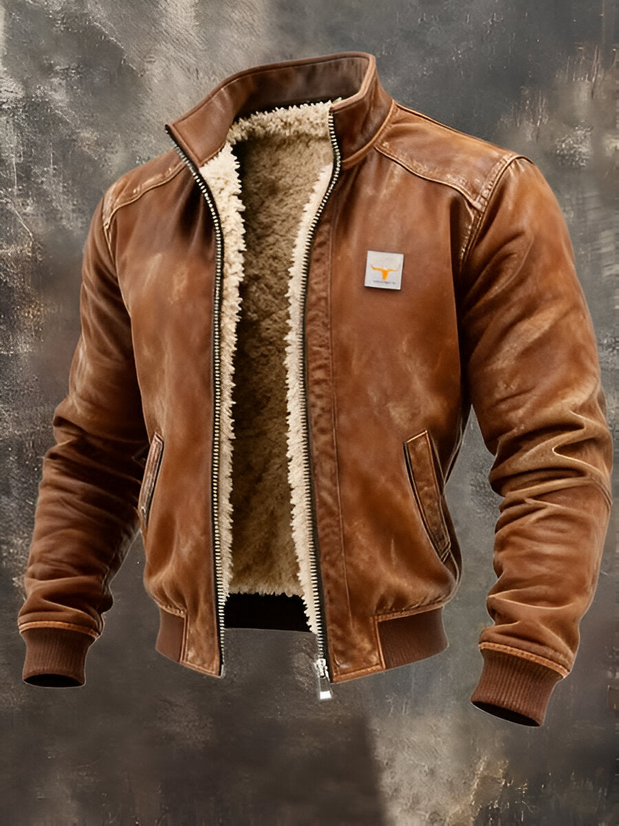 RICARDO™ l CHAQUETA DE CUERO TÉRMICO