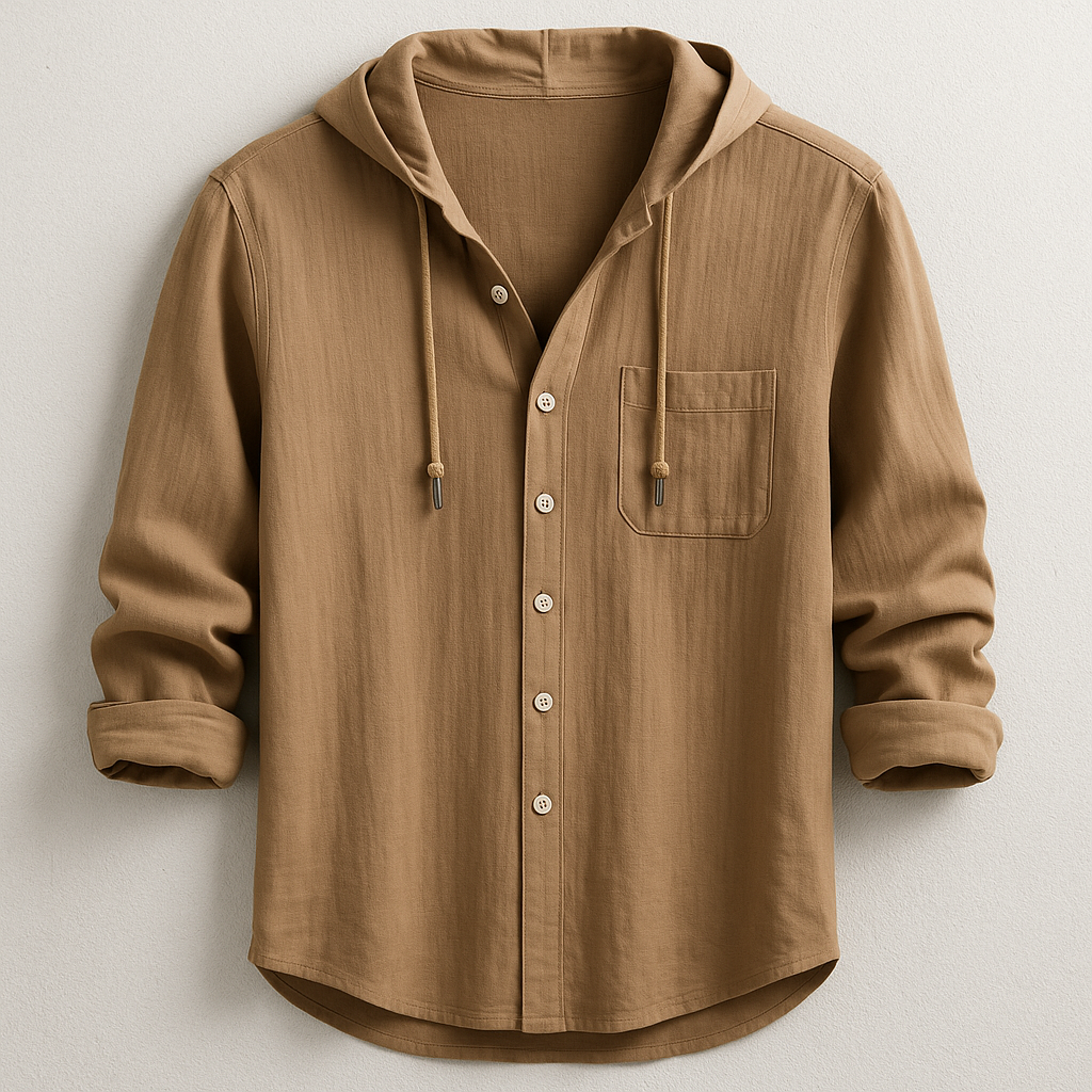 Camisa con capucha elegante
