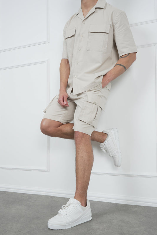 CONJUNTO CALIFORNIA OVERSIZE - BEIGE