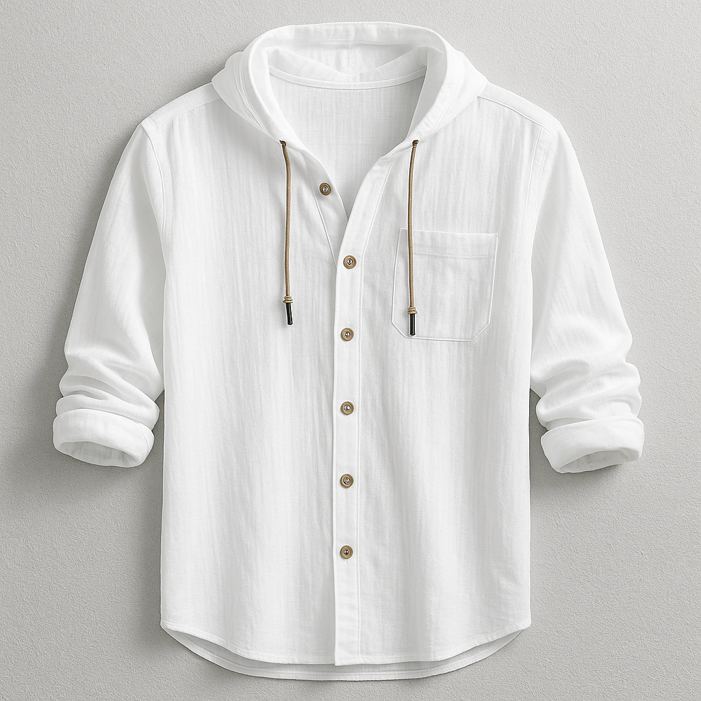 Camisa con capucha elegante