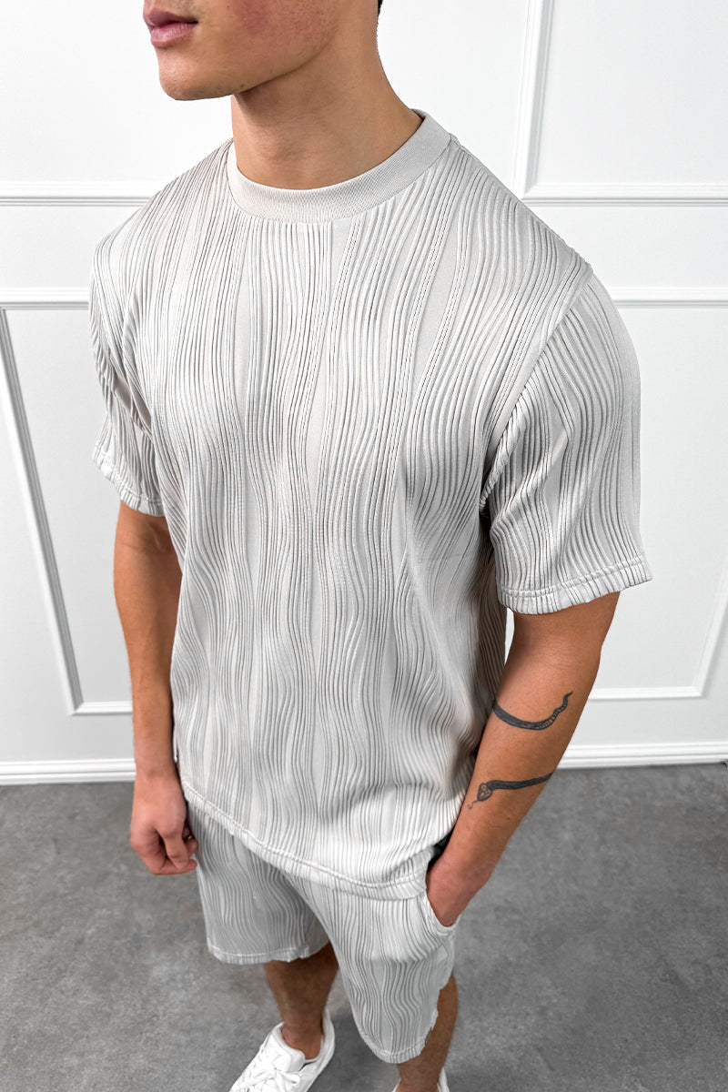 CAMISETA WAVE SLIM FIT - GRIS