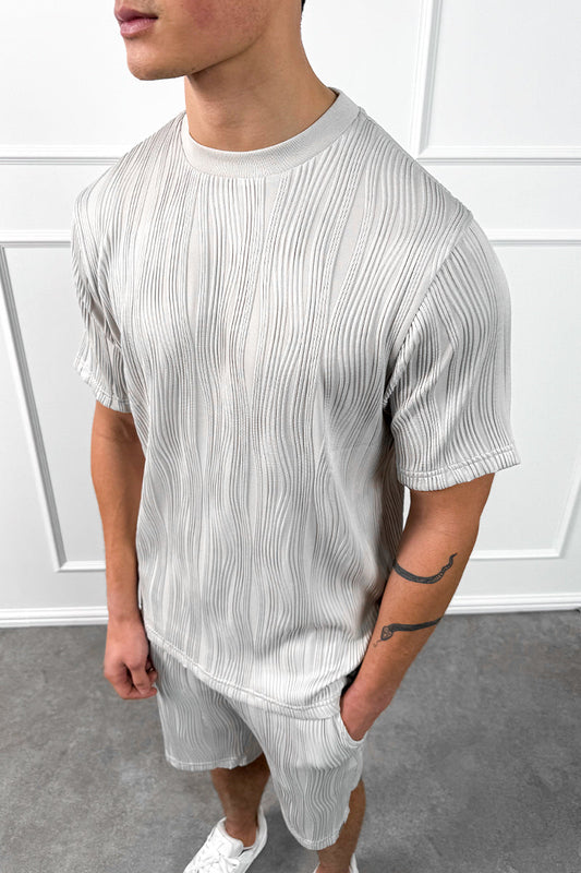 CAMISETA WAVE SLIM FIT - GRIS