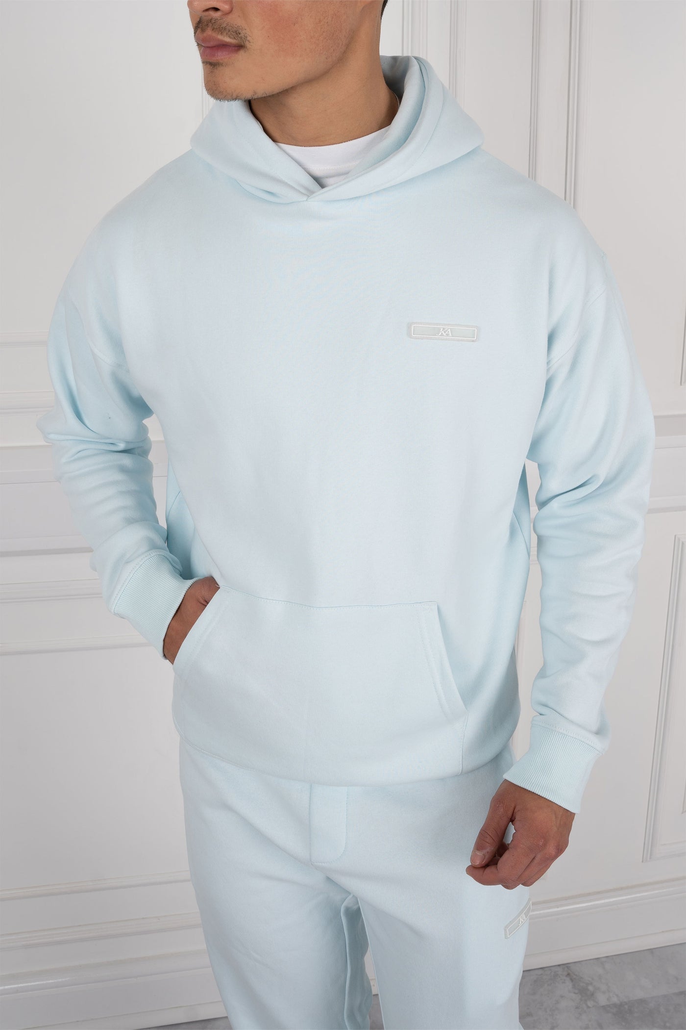 CHÁNDAL NEW YORK HOODIE - AZUL CIELO