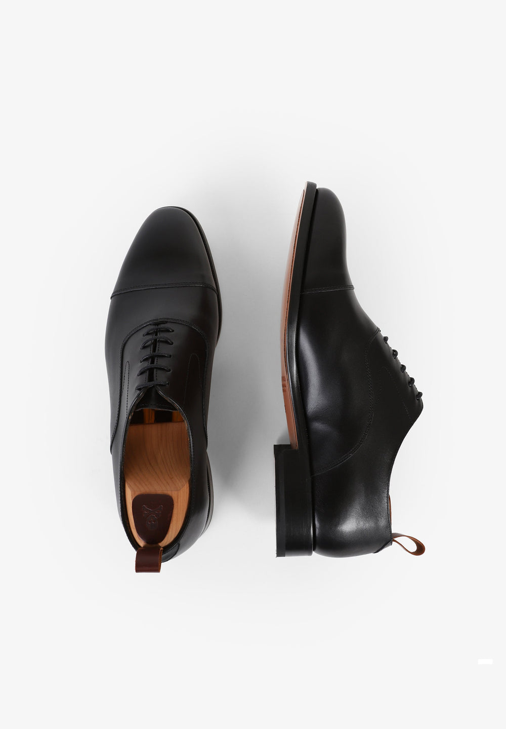 Zapatos Harvard de piel