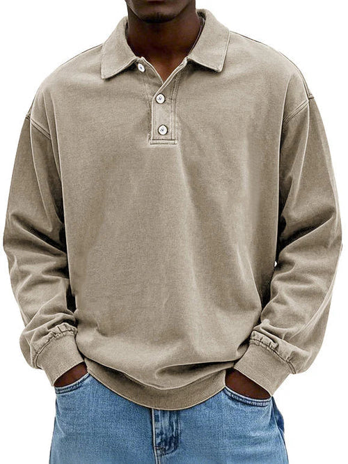 Nord™ l Polo vintage de manga larga