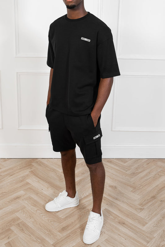 CONJUNTO OVERSIZE ESSENTIAL FIT - NEGRO