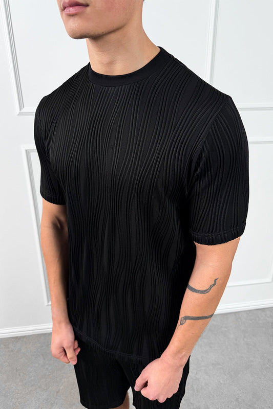 CAMISETA WAVE SLIM FIT - NEGRA