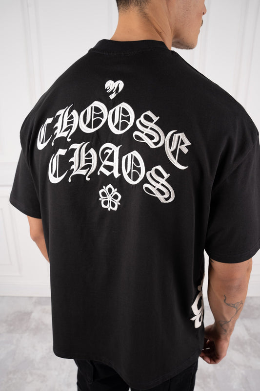 CAMISETA CHOOSE CHAOS - NEGRA