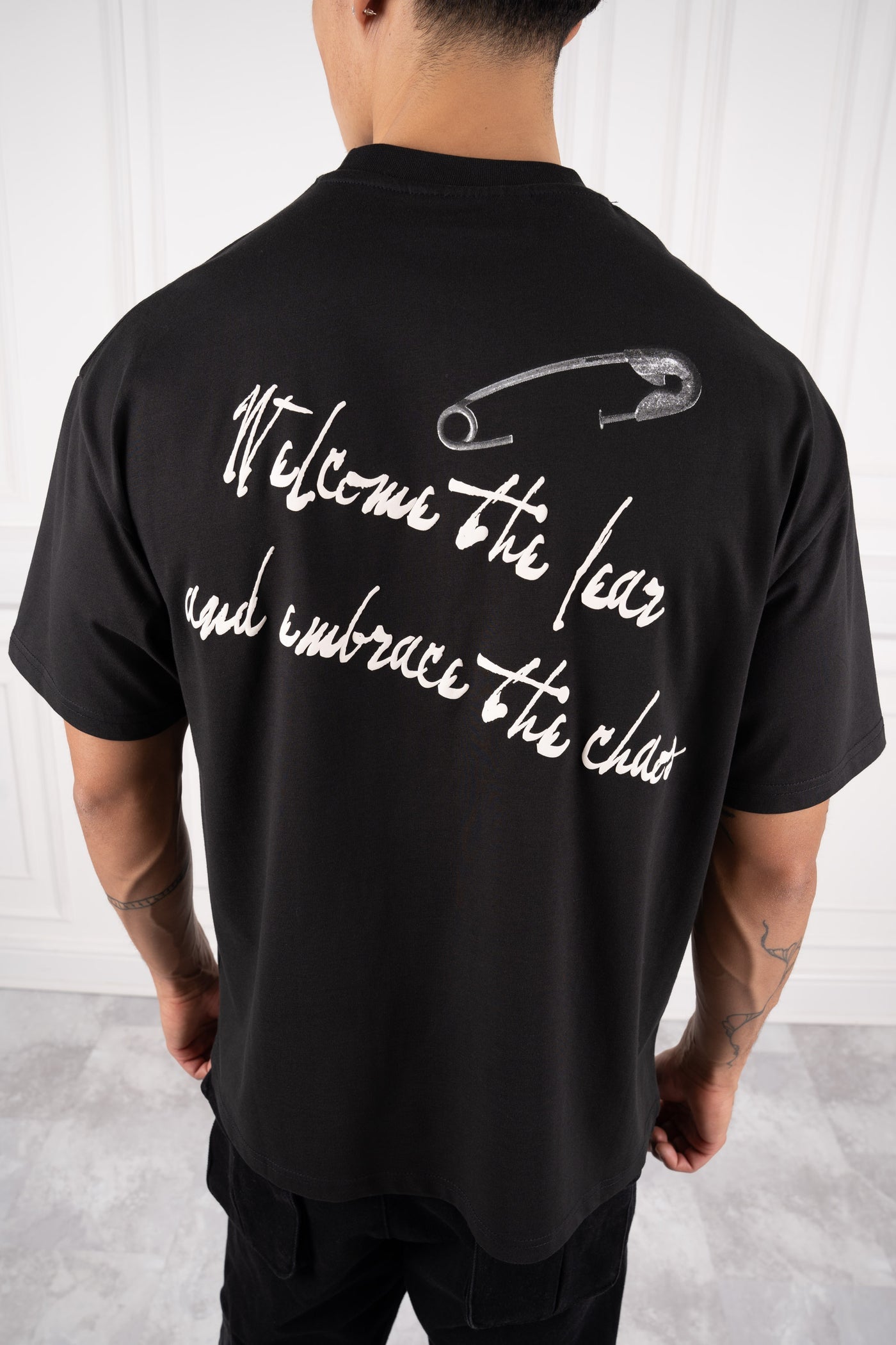 CAMISETA OVERSIZED CLIP - NEGRA
